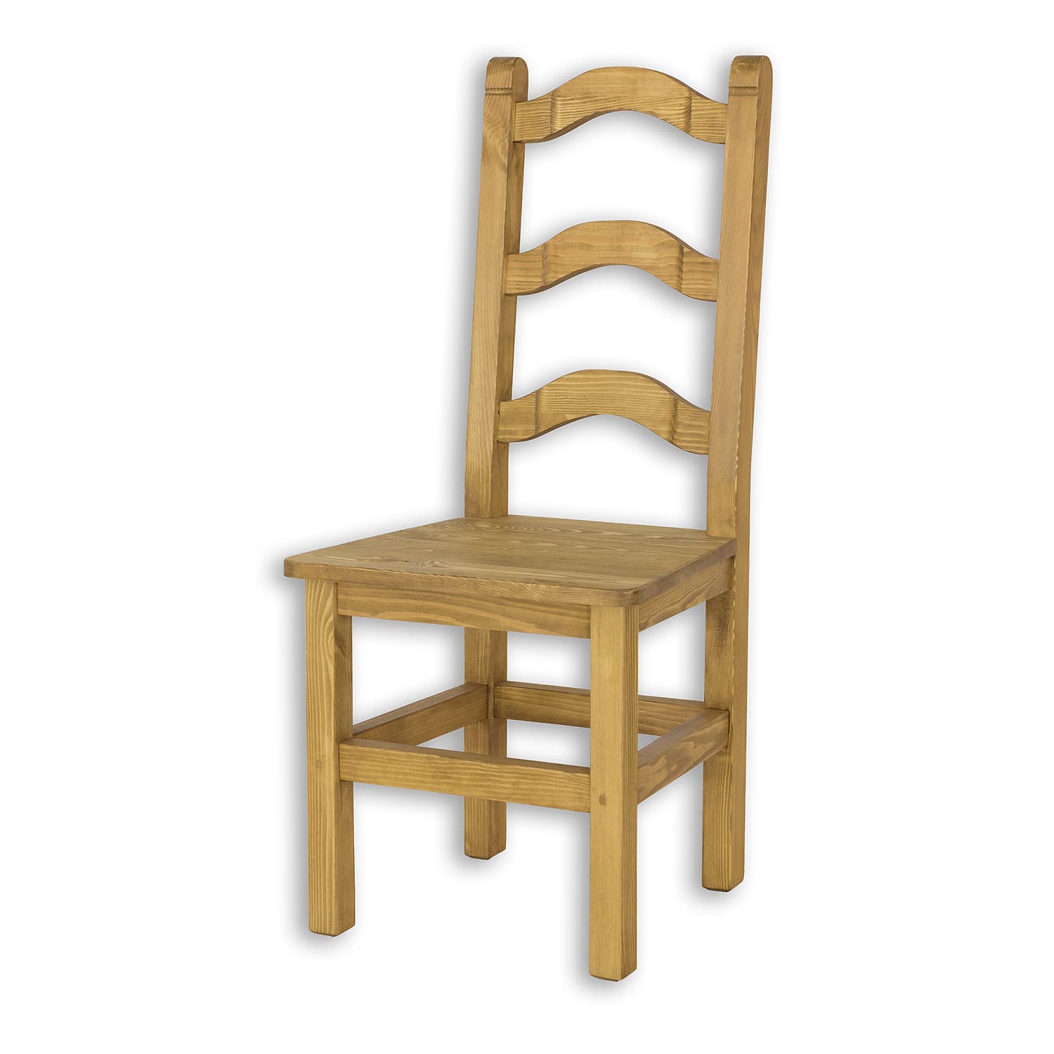 Drewniane Krzesło Woskowane SIL 01